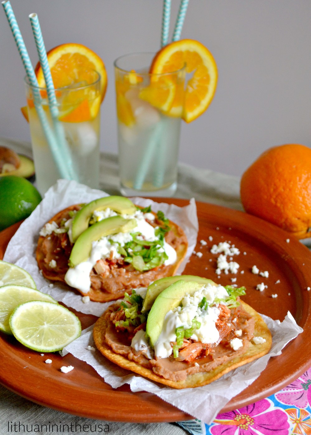 Tostadas de tinga de pollo (49) 1