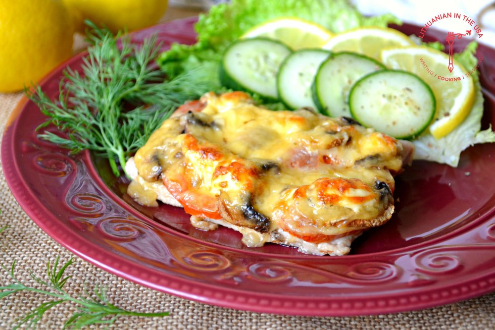 Kiaulienos kepsniai su pievagrybiais (88) 1