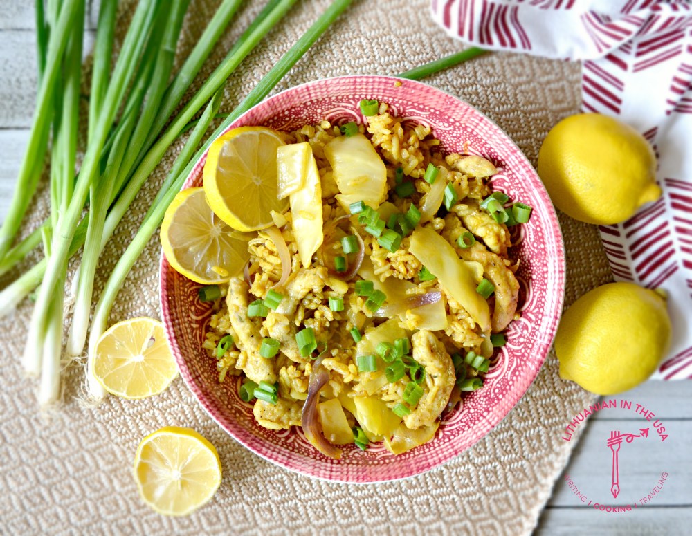 Kepinti ryziai su kiauliena, kopustu ir svogunu (21) 1