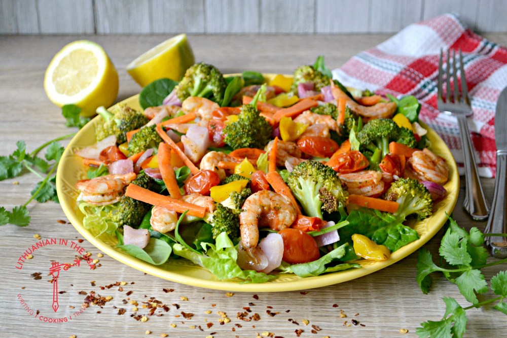 Kreveciu salotos su keptomis darzovemis (40) 1