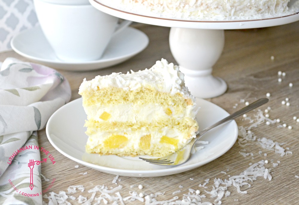 Ananasinis tortas su sviestiniu kremu (81) 1