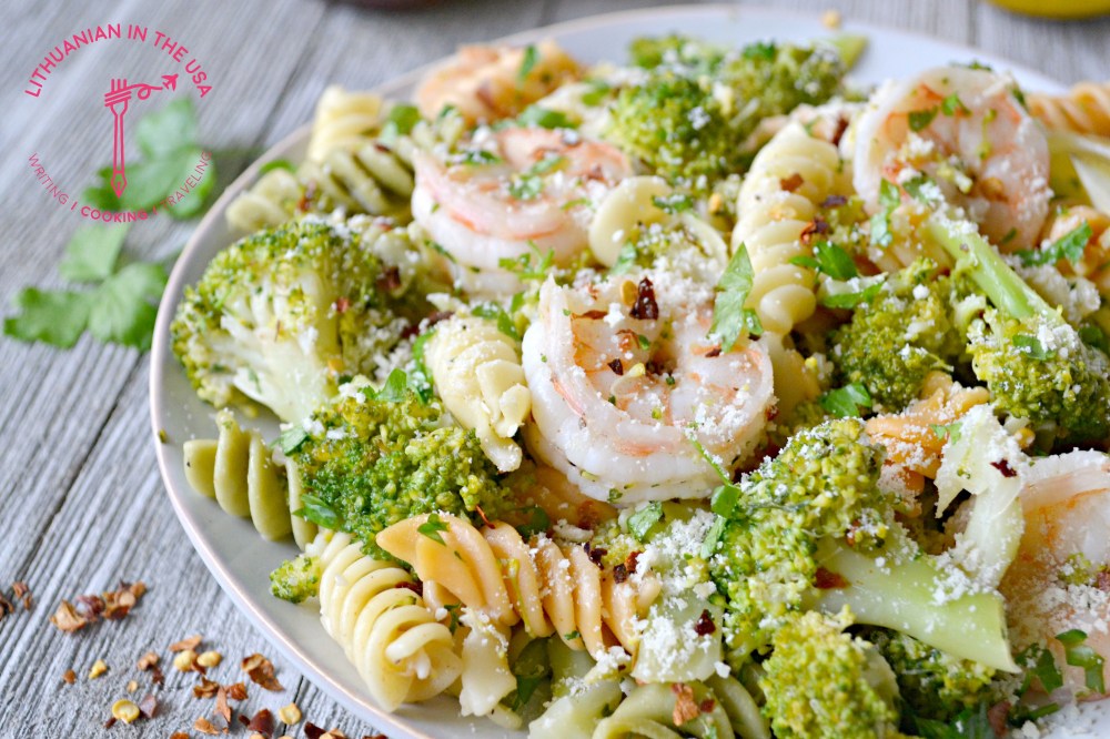 Makaronai su krevetemis ir brokoliu (24) 1